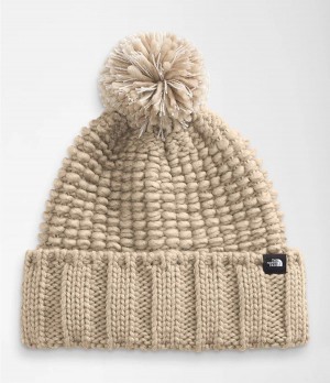 Dámské Beanies The North Face Cozy Chunky Béžový | RVXKPZB-90
