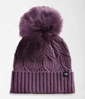 Dámské Beanies The North Face Oh-Mega Fur Pom Fialové | AWUVMFR-14