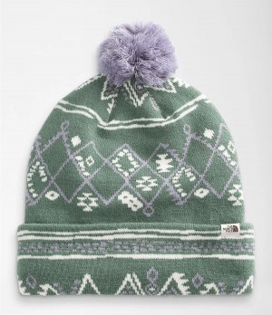 Dámské Beanies The North Face Ski Tuke Zelene | IASFMCO-17