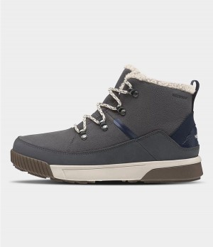 Dámské Boty The North Face Sierra Mid Lace Wp Šedé | JSOCTLZ-79