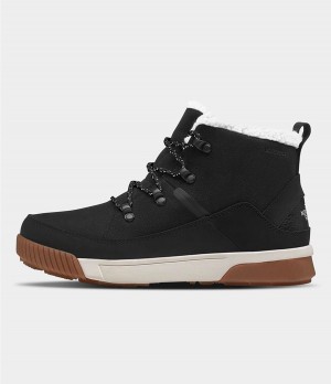 Dámské Boty The North Face Sierra Mid Lace Wp Černé | WUJVMKA-47