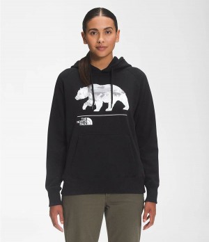 Dámské Hoodies The North Face Bearscape 2.0 Pullover Černé | HODGVIE-02