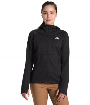 Dámské Hoodies The North Face Canyonlands Černé | ENAUFDH-80