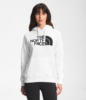 Dámské Hoodies The North Face Half Dome Pullover Bílé | DMAQXIP-83