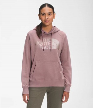 Dámské Hoodies The North Face Luxe Half Dome Pullover Světle Fialové | QAICXFG-38