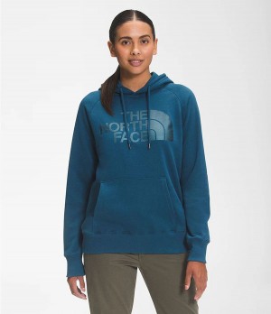 Dámské Hoodies The North Face Luxe Half Dome Pullover Blankyt | QBFNERW-84