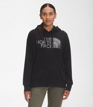 Dámské Hoodies The North Face Luxe Half Dome Pullover Černé | VUMIENF-06