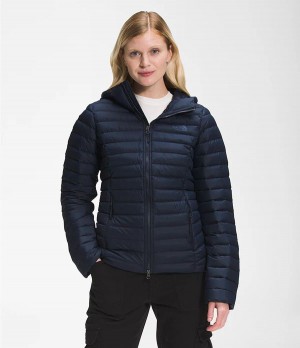 Dámské Hoodies The North Face Stretch Down Tmavě Blankyt | XPJKOUS-78