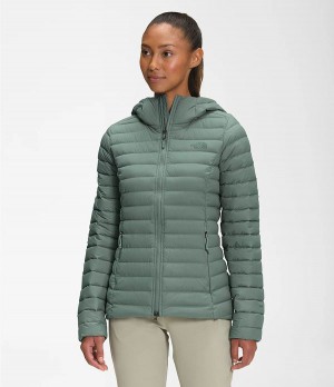 Dámské Hoodies The North Face Stretch Down Zelene | AJXYVFI-19