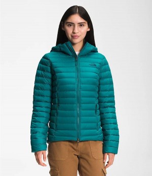 Dámské Hoodies The North Face Stretch Down Blankyt | WIROFSC-18