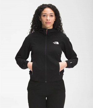 Dámské Hoodies The North Face Tekware® Fleece Černé | HYORVNJ-92