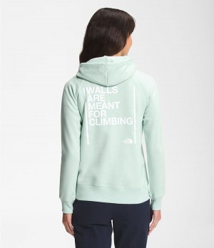 Dámské Hoodies The North Face Walls Pullover Tyrkysové | QMHJXUE-57