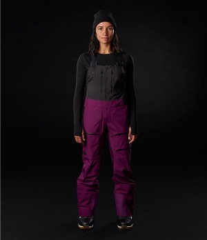 Dámské Kalhoty The North Face Brigandine Futurelight Bib Fialové | UXVNKGI-32