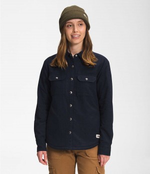 Dámské Košile The North Face Campshire Tmavě Blankyt | ACSTFXK-57