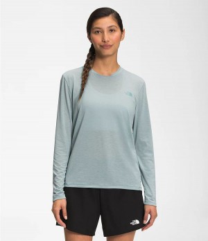 Dámské Košile The North Face Wander Long Sleeve Blankyt | YHFCZPU-17