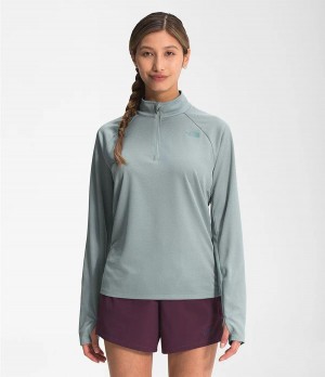 Dámské Košile The North Face Wander ¼ Zip Blankyt | ZHIBRLV-13