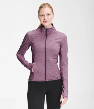 Dámské Mikiny The North Face Ea Early Light Full Zip Fialové | UQZENOA-09
