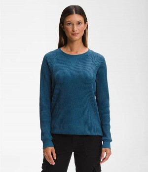 Dámské Mikiny The North Face Long Sleeve Chabot Crew Blankyt | ASFHQZC-64