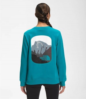 Dámské Mikiny The North Face Parks Crew Blankyt | BLKWAUZ-04