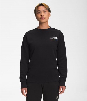 Dámské Mikiny The North Face Pride Crew Černé | JIQKFHC-21