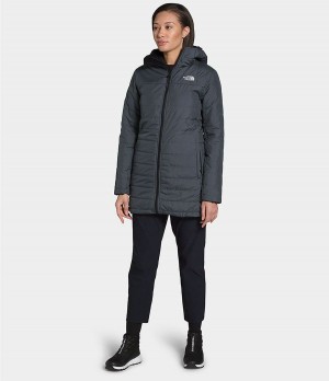 Dámské Parkas The North Face Mossbud Insulated Reversible Šedé | JHNKMAT-21