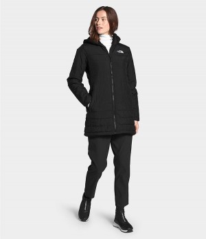 Dámské Parkas The North Face Mossbud Insulated Reversible Černé | OQXUJGT-42