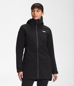 Dámské Parkas The North Face Thermoball Eco Triclimate® Černé | NHWVICP-90