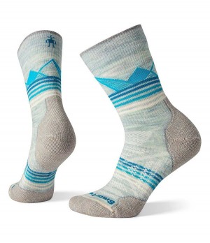 Dámské Ponožky The North Face Smartwool Phd Outdoor Lightt Pattern Crew Blankyt | YRHLAPE-61