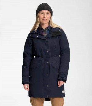 Dámské Péřové Bundy The North Face Snow Tmavě Blankyt | IPWLCDS-48