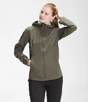 Dámské Rainwear The North Face Allproof Stretch Olivy Zelené | WMKFPXR-25