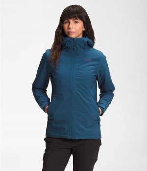 Dámské Rainwear The North Face Printed Carto Triclimate® Blankyt | TBOISCY-49
