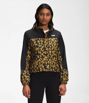 Dámské Rainwear The North Face Printed Hydrenaline Wind Leopard | SNRFJDK-76