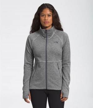 Dámské Softshellová Bunda The North Face Canyonlands Full Zip Šedé | PGKZNLC-61