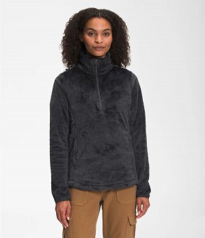 Dámské Softshellová Bunda The North Face Osito ¼ Zip Pullover Šedé | CGIMPTK-39