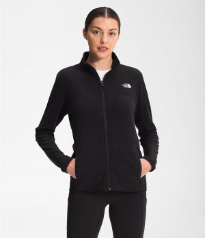 Dámské Softshellová Bunda The North Face Tka Glacier Full Zip Černé | NPSMZVD-86