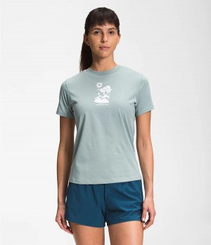 Dámské T-Shirts The North Face Short Sleeve Himalayan Bottle Source Blankyt | SOFRYTL-73
