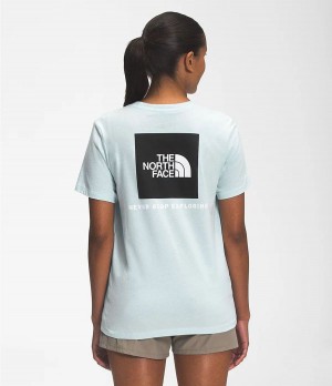 Dámské T-Shirts The North Face Short Sleeve Box Nse Blankyt | EHPTDVF-87