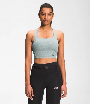 Dámské Tank Tops The North Face Ruby Hill Rib-Knit Zelene | RNQZYIP-48