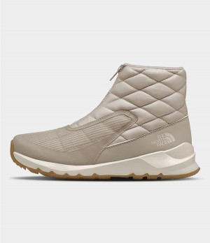 Dámské Tenisky The North Face Thermoball Progressive Zip Béžový | UIHVJCZ-21