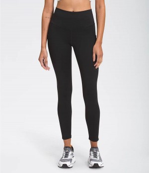 Dámské Tights The North Face Motivation High-Rise 7/8 Pocket Regular Černé | AGLUNZW-60