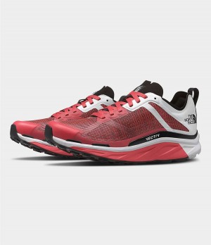 Dámské Turistické Boty The North Face Vectiv Infinite Červené Bílé | NIMOKHB-32