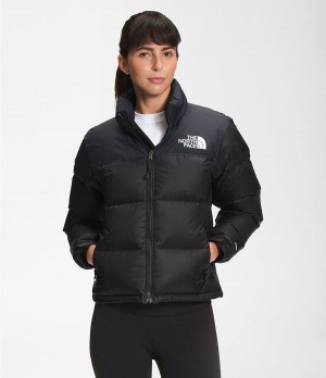 Dámské Zateplené Bundy The North Face 1996 Retro Nuptse Černé | MKSFDVR-84