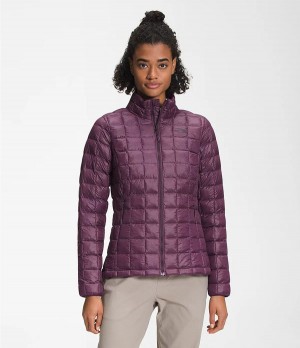 Dámské Zateplené Bundy The North Face Thermoball Eco Fialové | ADCQHOV-07