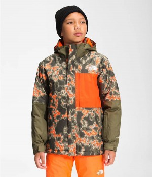 Dětské Bundy The North Face Freedom Extreme Insulated Camouflage | QALNGJM-61