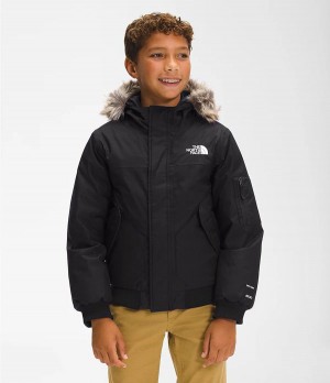Dětské Bundy The North Face Gotham Černé | BTALCOJ-26