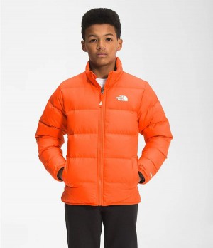Dětské Bundy The North Face Reversible Andes Oranžové | ZFADVTN-61
