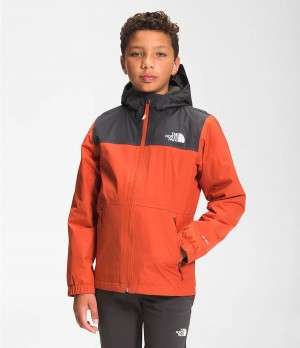 Dětské Bundy The North Face Warm Storm Rain Šedé | JZOPGFE-50