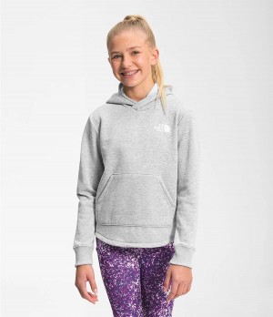 Dětské Hoodies The North Face Camp Fleece Pullover Světle Šedé | ZUDTXAQ-20