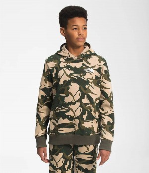 Dětské Hoodies The North Face Printed Camp Fleece Pullover Camouflage | VOAHNXY-03
