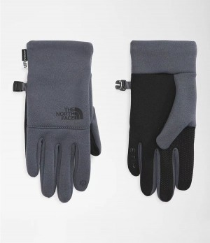 Dětské Rukavice The North Face Recycled Etip Šedé | ZEDSNBW-91